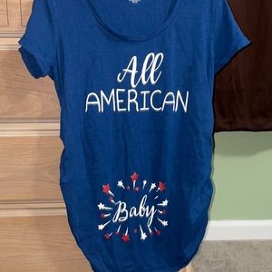 All American Maternity Shirt